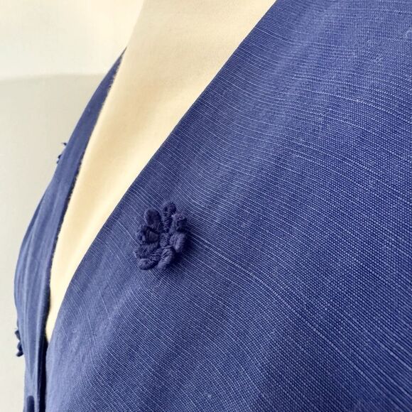 Anthropologie Maeve Linen Blend Halter Vest | M petite | new NWT - Picture 9 of 16